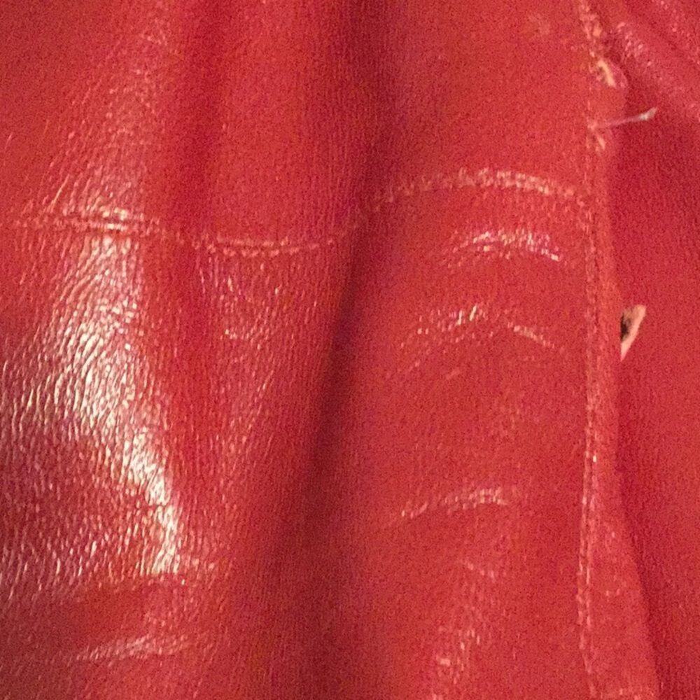 Valentino leather red dress - Picture 12 of 15